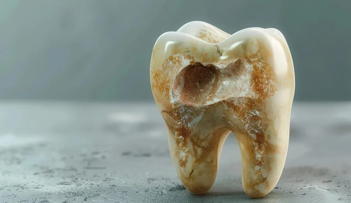 what does a cavity look like