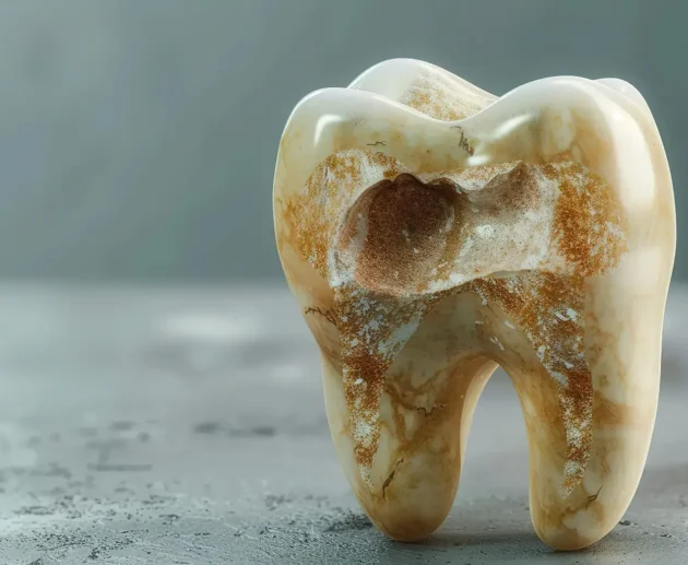 what does a cavity look like